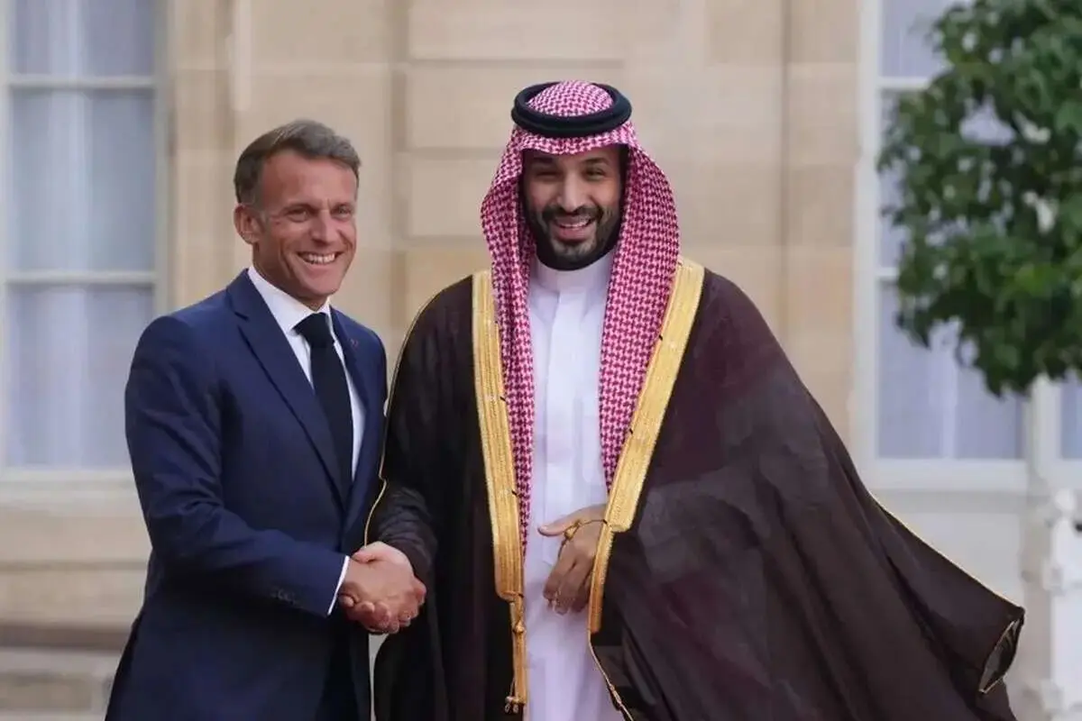 مطالبه مشترک بن‌سلمان و مکرون از اسرائیل 