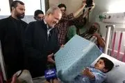 پزشکیان به بیمارستان رفت +تصاویر