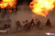 رزمایش ضربتی کره شمالی با گلولههای واقعی