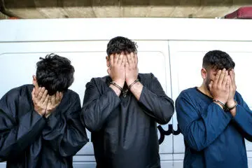 بازسازی صحنه زورگیری اتوبان صدر/ گزارش تصویری