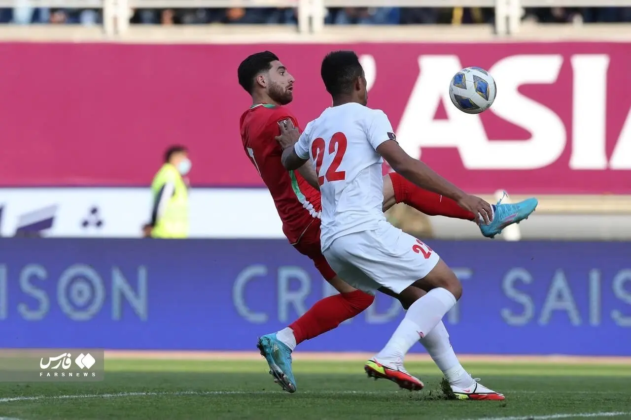 برد شیرین ایران مقابل لبنان/گزارش تصویری