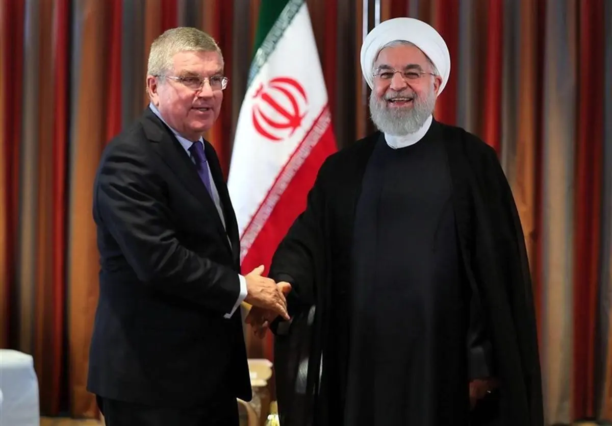 روحانی خطاب به باخ: علیرغم استقلال فدراسیونها از دولت، همواره حامی ورزش و ورزشکاران کشورمان هستیم