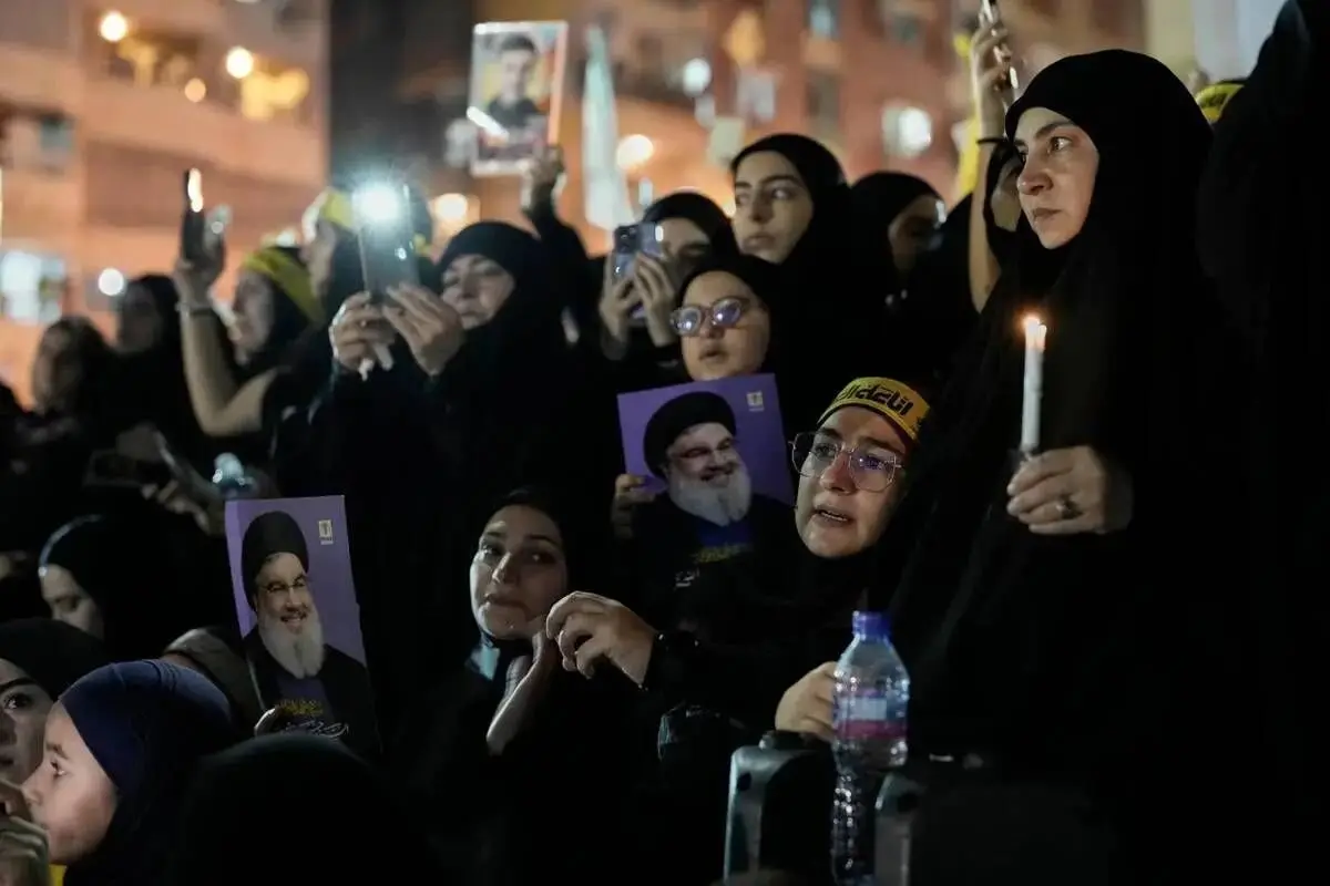 مراسم سالگرد شهادت سید حسن نصرالله/گزارش تصویری