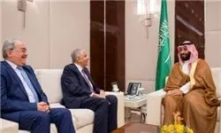 دیدار وزیر نفت عراق و ولیعهد عربستان