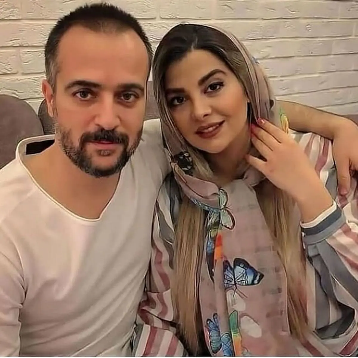 عاشقانههای «احمد مهرانفر» و همسرش