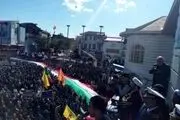 
حضور دریادار سیاری در راهپیمایی 13 آبان
