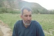 معلمی که در کنار شغلش به کار دامداری و کشاورزی روی آورد+تصویر