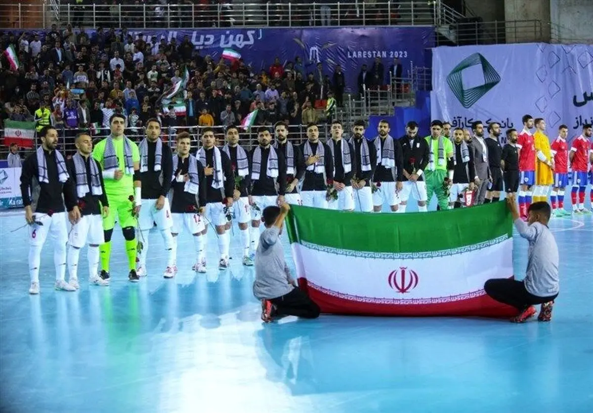 کریمی بار دیگر درخشید و ایران روسیه را برد