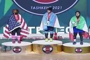 وزنه برداری یکتا جمالی+فیلم
