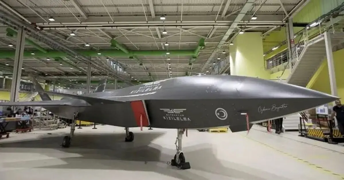 پهپادی که شبیه جنگنده است/فیلم