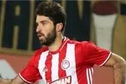 بدشانسی انصاری فرد در المپیاکوس