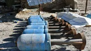 کشف انبار مواد شیمیایی تروریست‌ها در حلب 