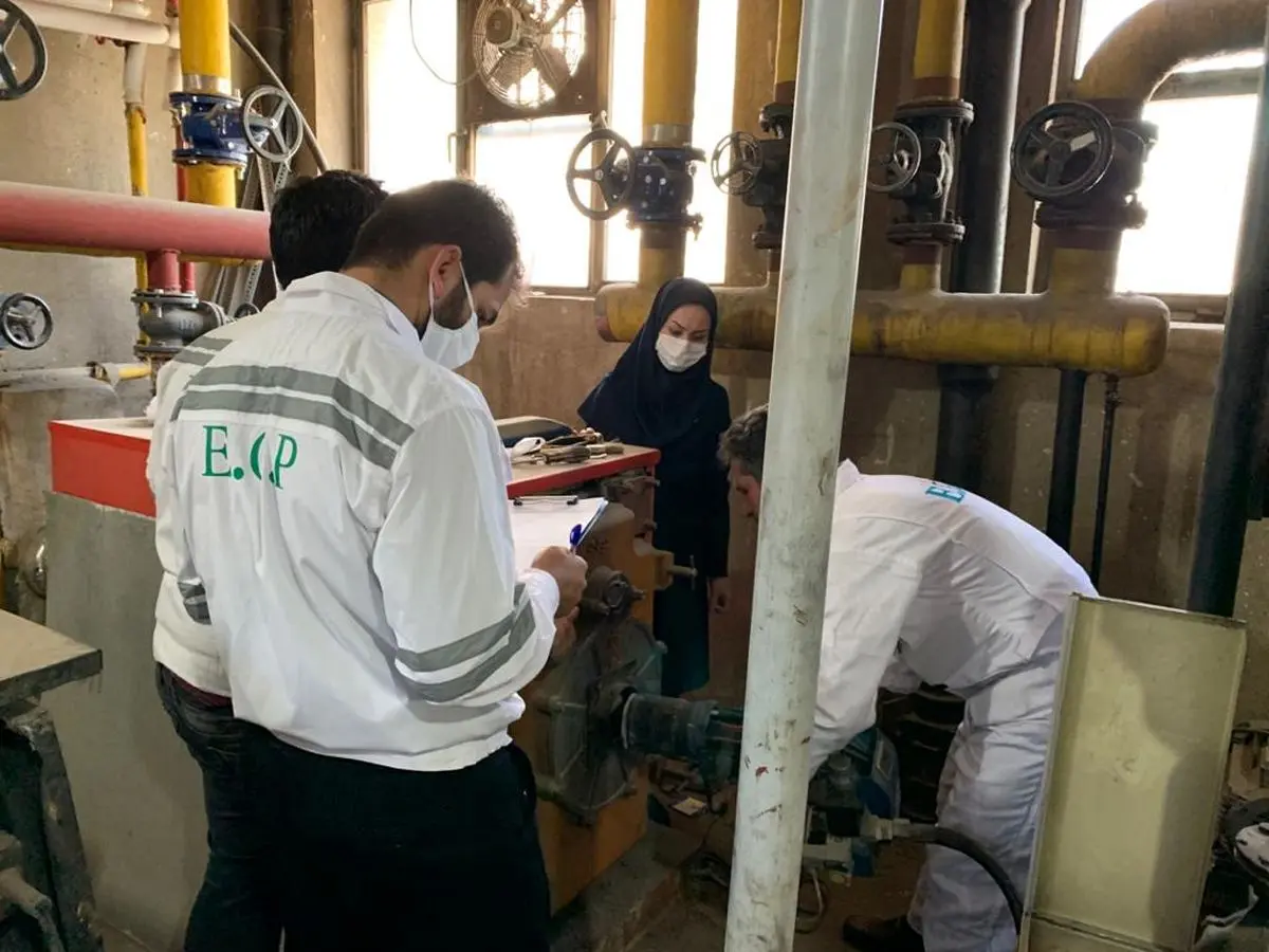 کاهش آلودگی هوا با معاینه فنی موتورخانهها