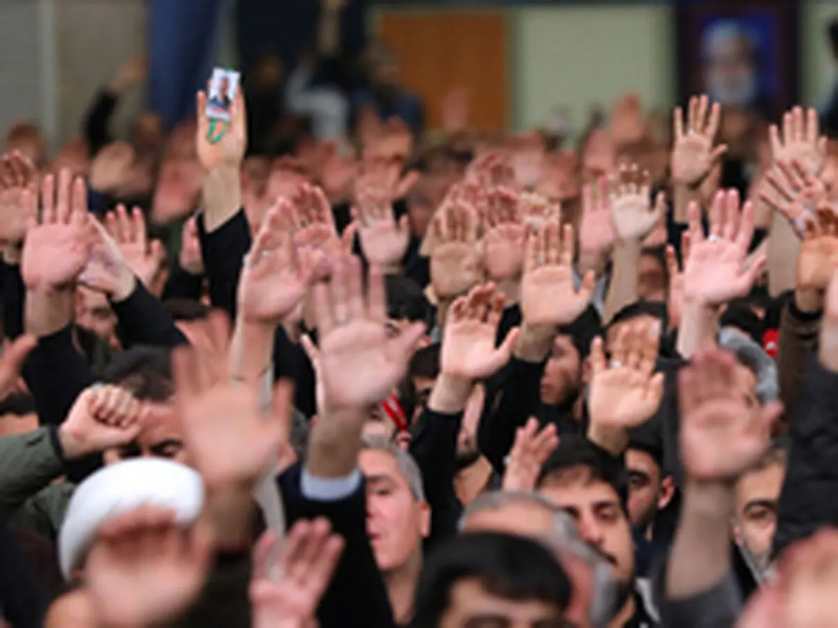 مراسم بزرگداشت شهید قاسم سلیمانی و همرزمانش با حضور امام خامنه ای