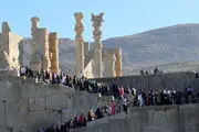 نخستین عکس از تخت جمشید