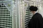زیارت رهبر انقلاب از حرم حضرت عبدالعظیم الحسنی (ع)