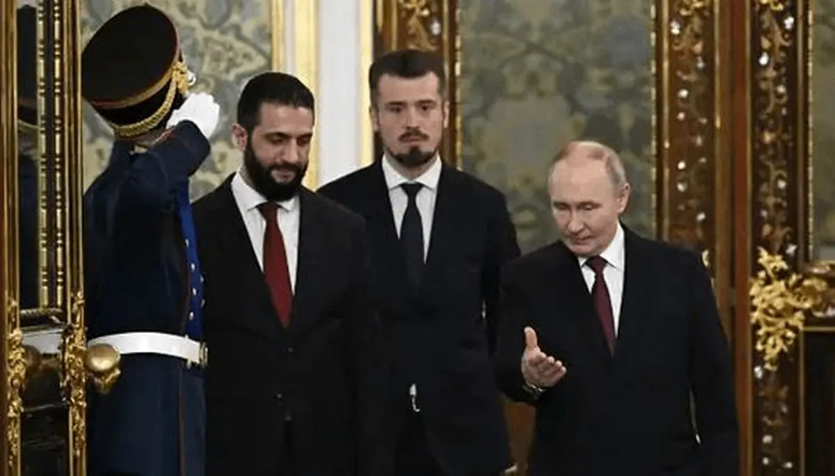 دیدار وزرای ارشد جولانی با پوتین 