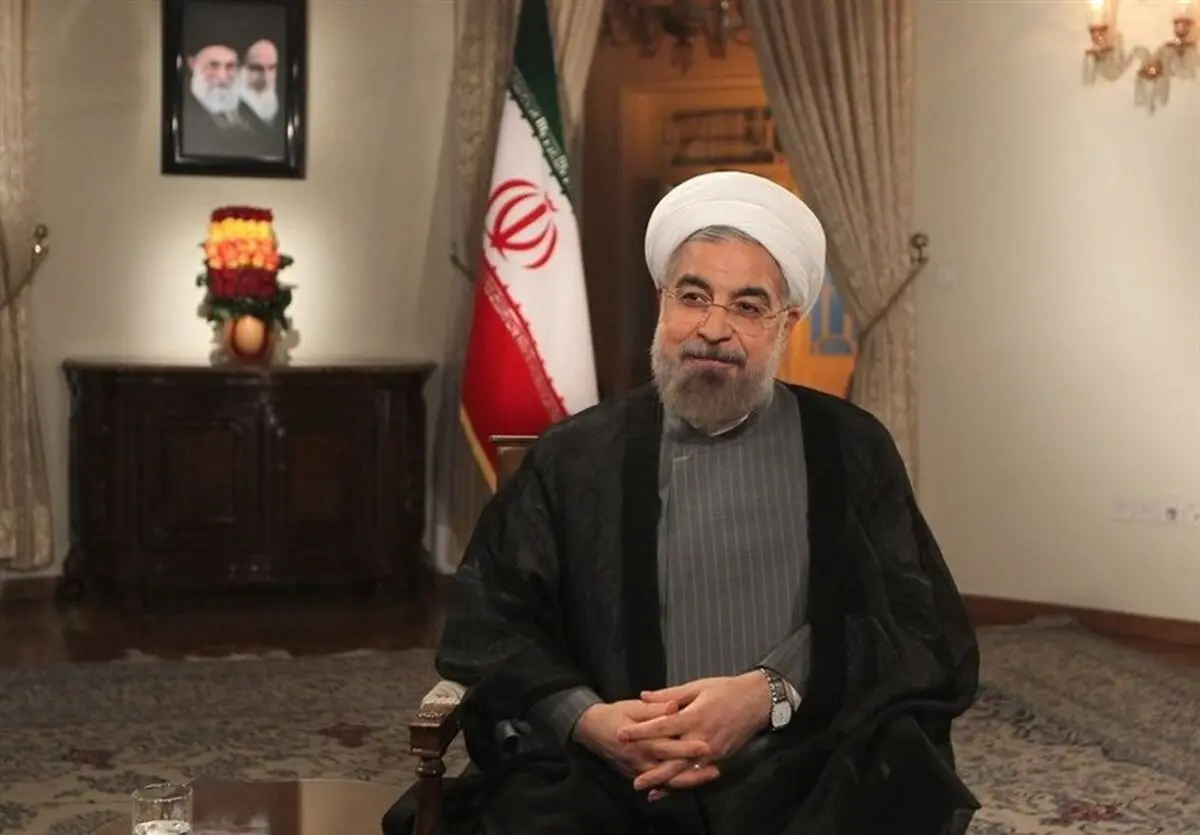 مراسم عزاداری امام حسین(ع) با حضور روحانی برگزار شد