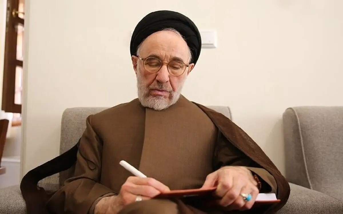 خاتمی، جنتی و مهدی هاشمی در مراسم شهید «کمال خرازی» 
