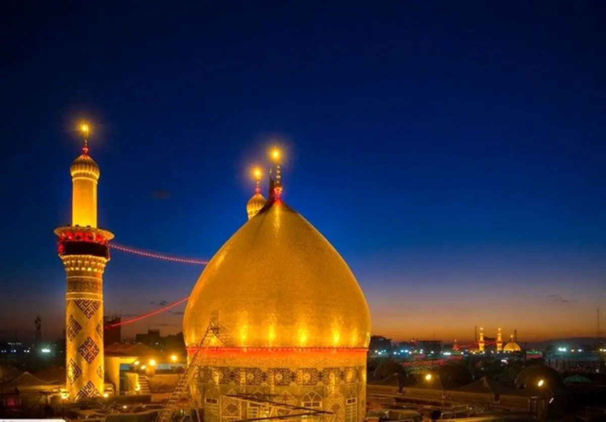 یادبود ارتحال امام خمینی در بینالحرمین و کنار بارگاه حسینی/ عکس
