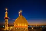یادبود ارتحال امام خمینی در بین‌الحرمین و کنار بارگاه حسینی/ عکس