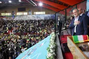 4 قاب دیدنی از حضور پزشکیان در کرمانشاه+عکس