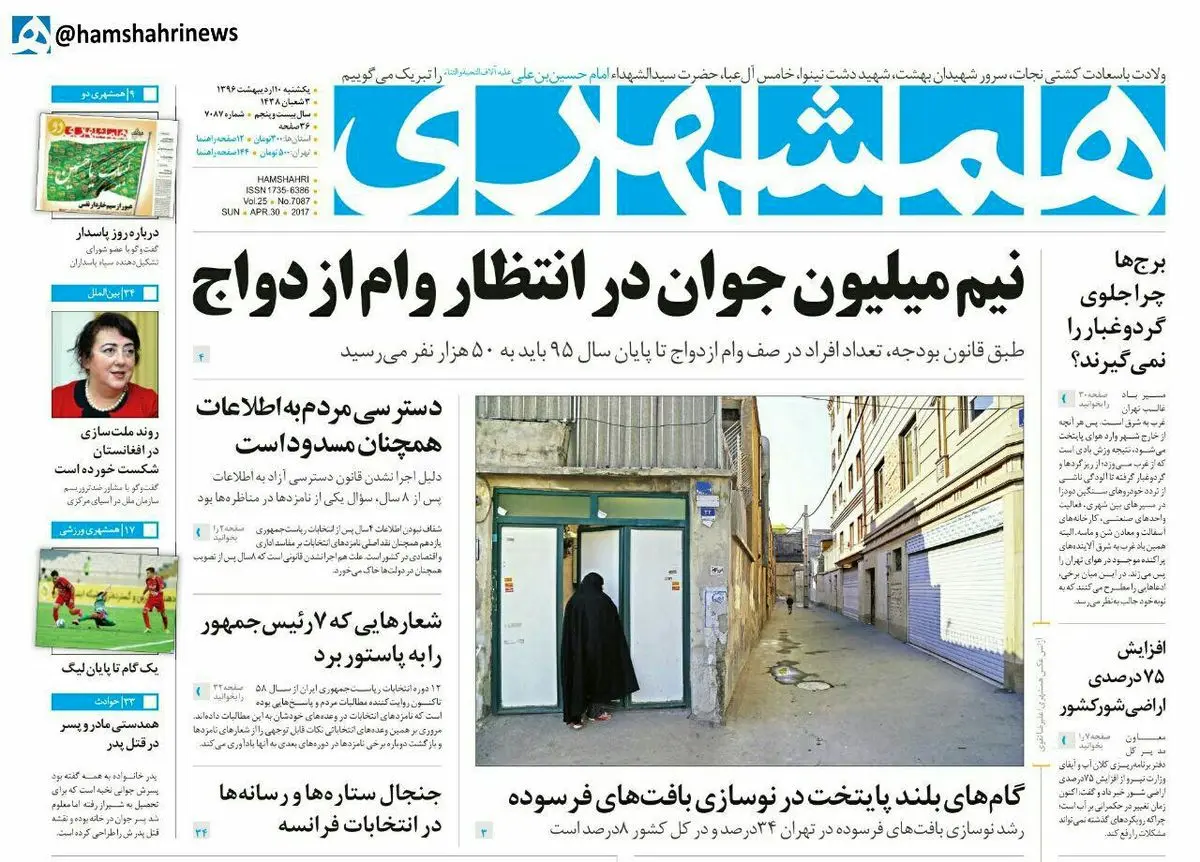 از جنجالی شدن مدرک روحانی تا پشت نوبت وام بودن نیم میلیون جوان/ پیشخوان سیاسی