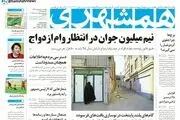 از جنجالی شدن مدرک روحانی تا پشت نوبت وام بودن نیم میلیون جوان/ پیشخوان سیاسی