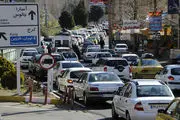 ترافیک سنگین در محورهای چالوس و فیروزکوه 