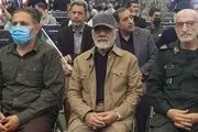  حضور سرلشکر عبداللهی فرمانده قرارگاه خاتم‌الانبیا در مراسم شهدای جنگ رمضان