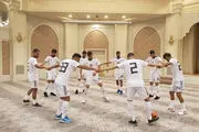 تمرین ‌ملی پوشان ایرانی در هتل محل اقامت در ازبکستان