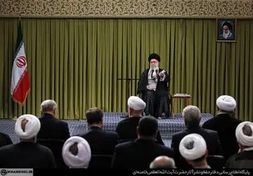 دیدار رئیس و مسئولان قوه قضائیه با رهبر انقلاب اسلامی