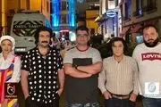 چهره جالبِ مهدی هاشمی و مهران احمدی با کلاه‌گیس 
