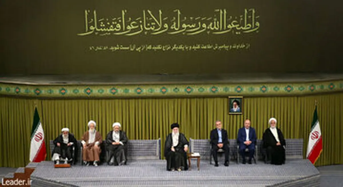 این عکس در بیت رهبری ادعای اسرائیل  را رد می کند+عکس
