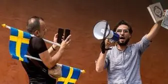 فرد موهن به قرآن کریم در سوئد، کتک خورد+فیلم 
