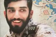  پدر شهیدهسته‌ای در تشییع شهید حججی/ عکس