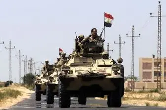 موشک های ارتش مصر در مرز غزه؟/ فیلم