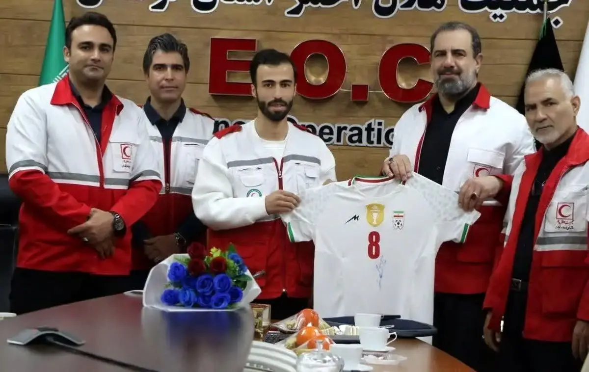 مسلم اولادقباد ستاره تیم ملی فوتسال در لباس هلال احمر