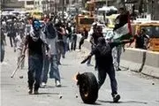 حمله صهیونیست‌ها به تظاهرکنندگان فلسطینی‌ در روز زمین