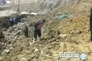ریزش دیوار(حائل) در روستای قزقپان هفت ماه پس از احداث!+ تصاویر