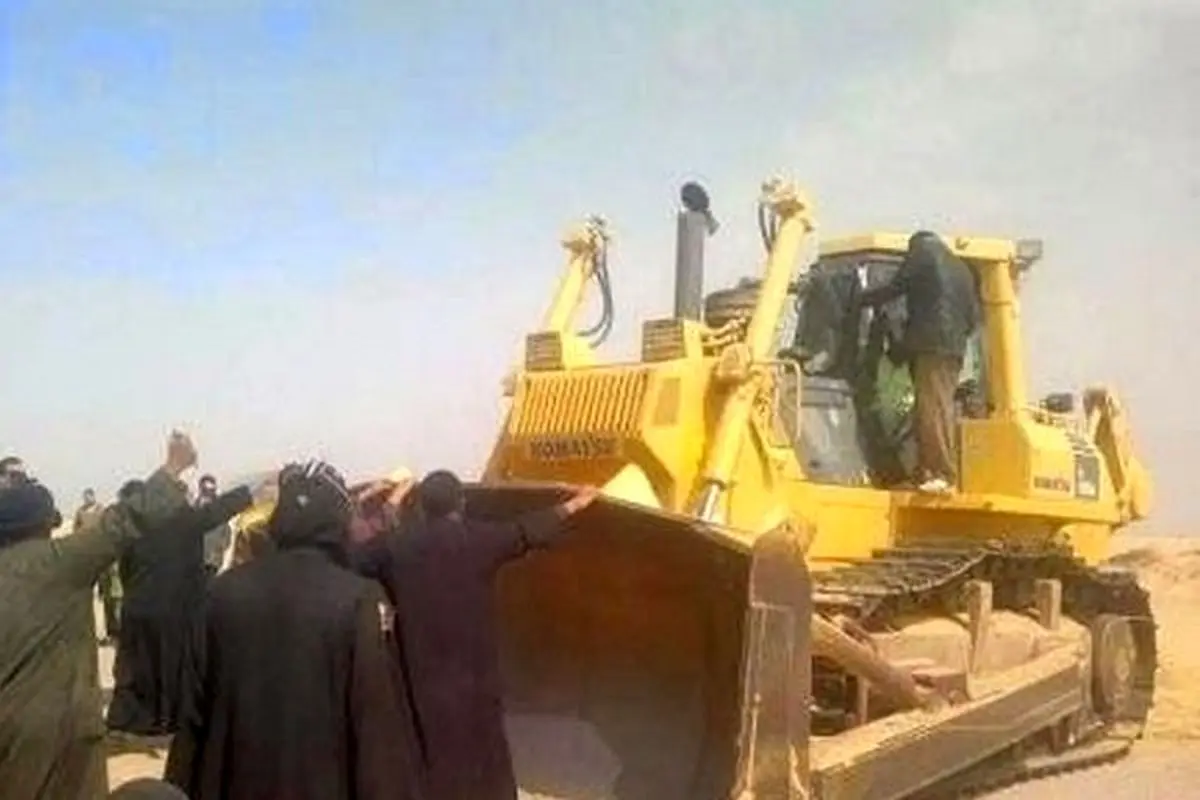 کشتار بلدوزری داعش!