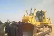 کشتار بلدوزری داعش!