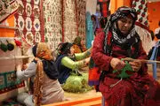 از فرش تخت جمشید رونمایی شد + عکس