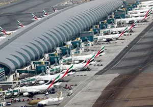 مختل شدن پرواز‌ها در فرودگاه دبی در پرواز پهپادی مشکوک 