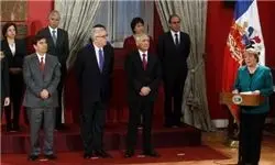 رئیس‌جمهور شیلی ۹ نفر از اعضای کابینه خود را برکنار کرد