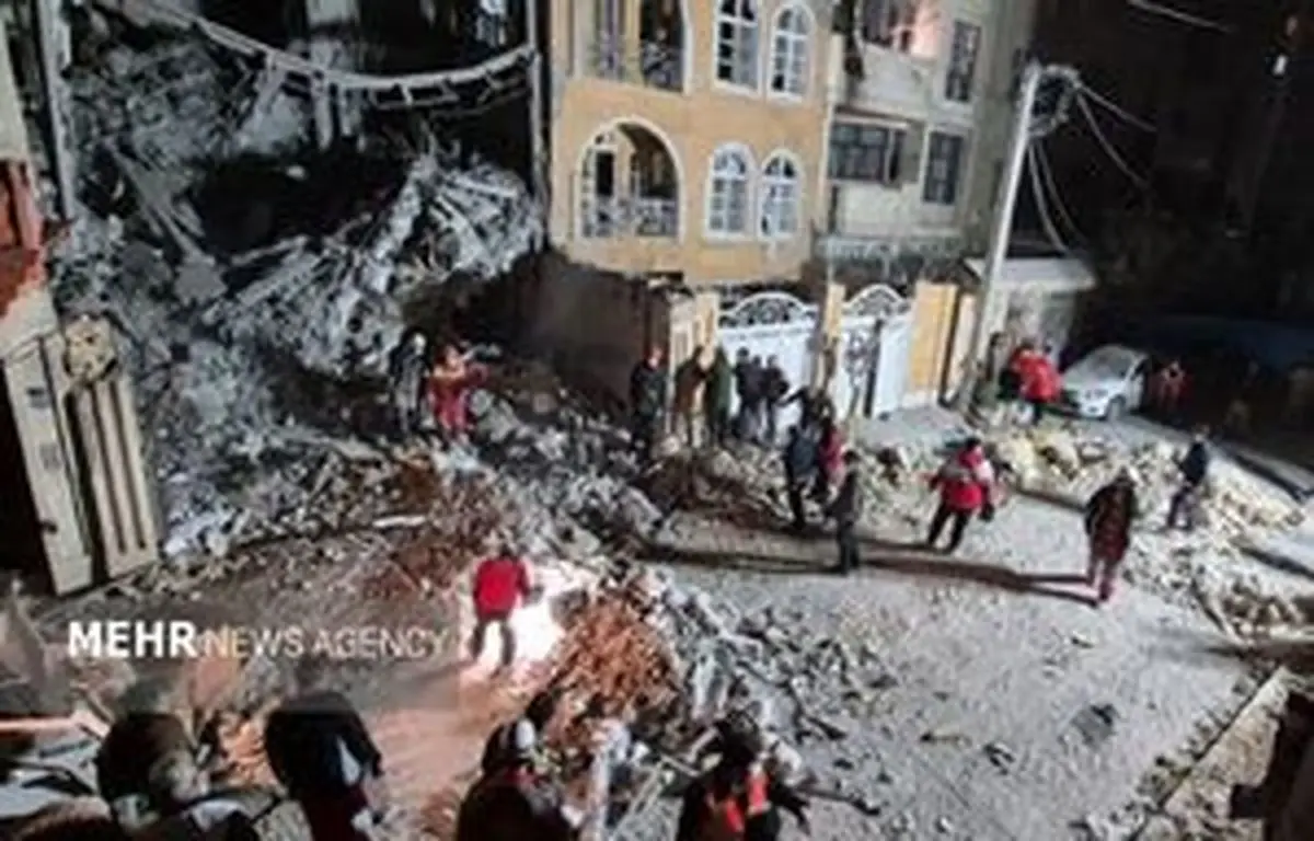 ۹ منزل مسکونی در حمله دیشب به قم کاملا تخریب شد