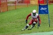 تیم ملی اسکی روی چمن با چوب قرضی مسابقه داد