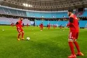 تمرین تیم ملی قبل از بازی با تونس/گزارش تصویری