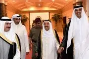  امرای قطر و کویت با یکدیگر دیدار کردند