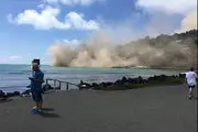 زلزله نیوزیلند زمین را دو نیم کرد /عکس